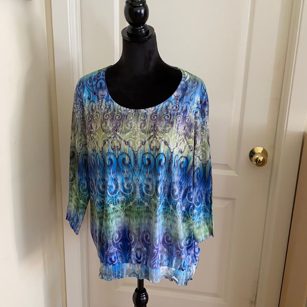 Chico’s 3/4 length sleeve blouse